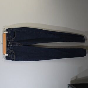 Levi's 535 Legging Dark Denim Jeans Womens Size 5 Medium Blue